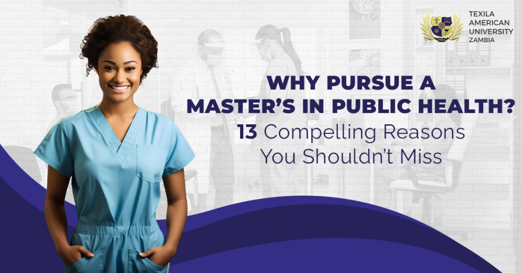 why pursue a masters in public health