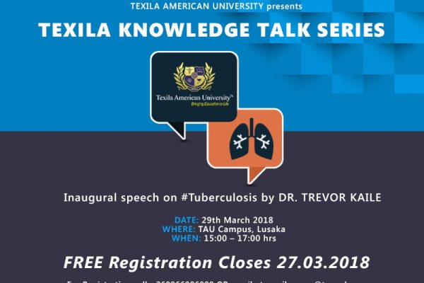 texila talk series on Tuberculosis