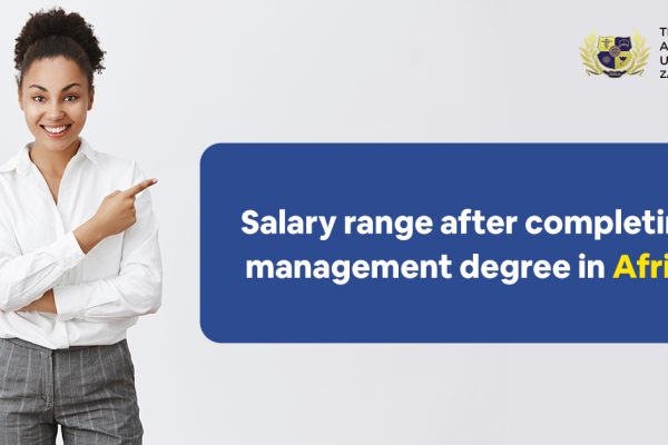 What will be my salary range after completing a management degree in Africa