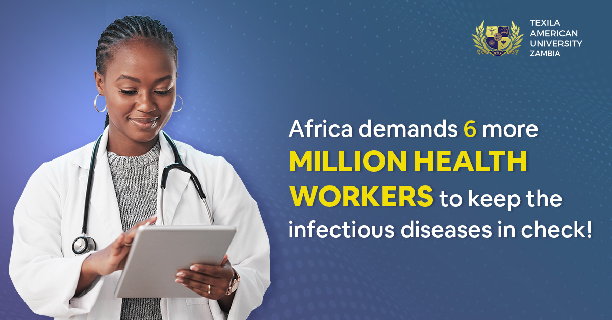 Africa Demands 6 More Million Health Workers to Keep the Infectious Diseases in Check