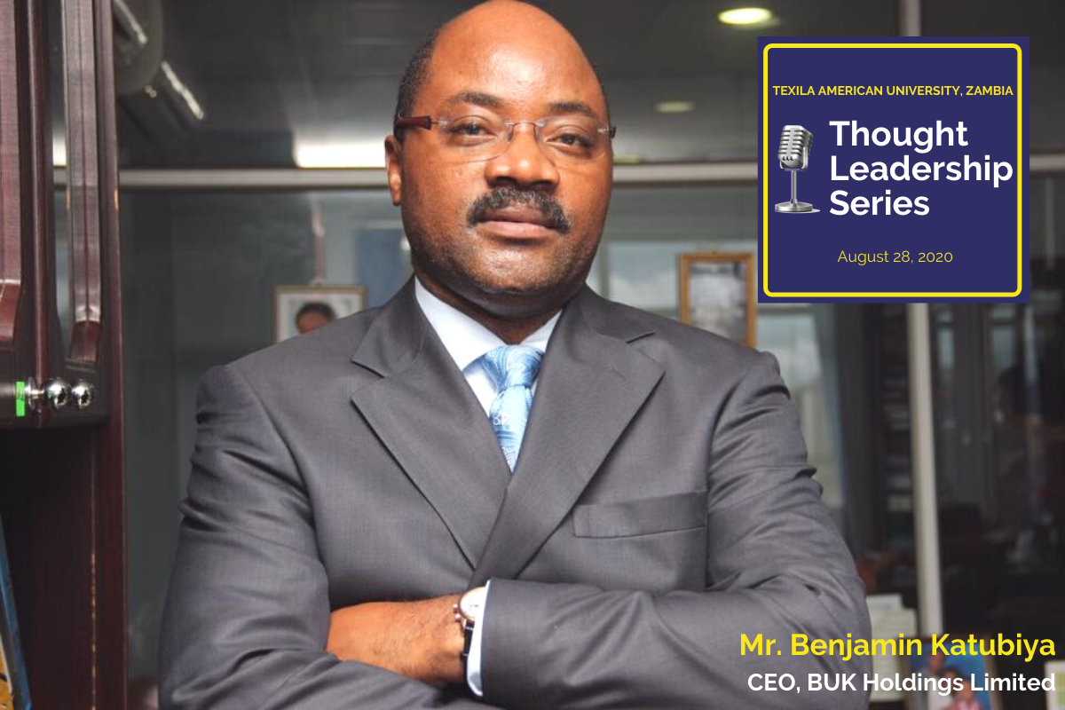 Mr.Benjamin Katubiya CEO BUK Holdings Limited