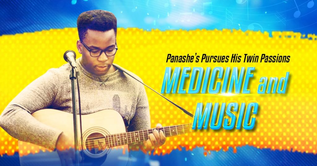 Panashe's Purses His Twin Passions - Medicine and Music