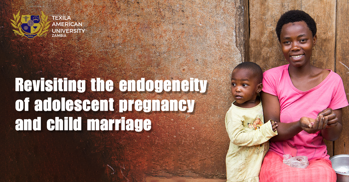 Revisiting the endogeneity of adolescent pregnancy and child marriage