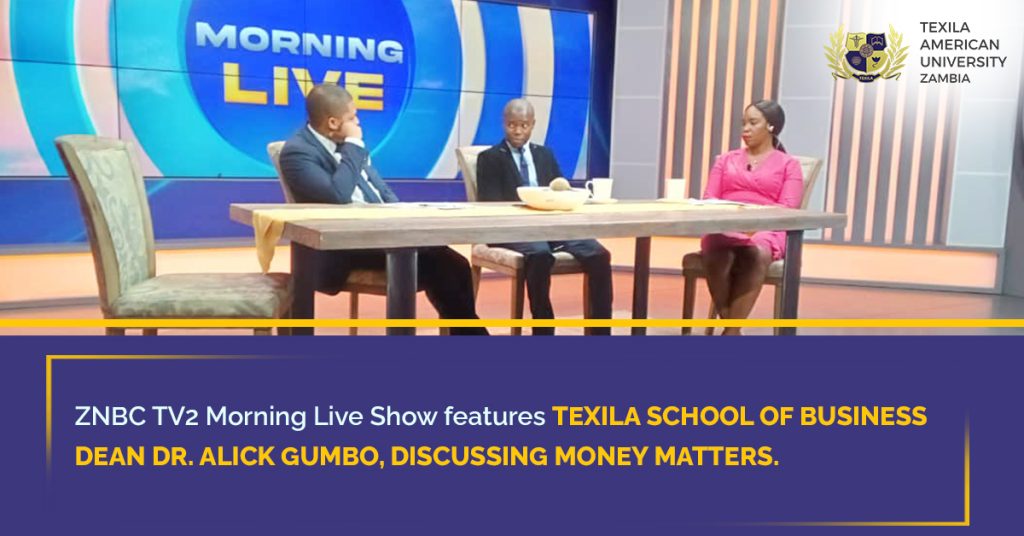 Texila American University's Dean Takes Center Stage on ZNBC's Morning Live TV Show