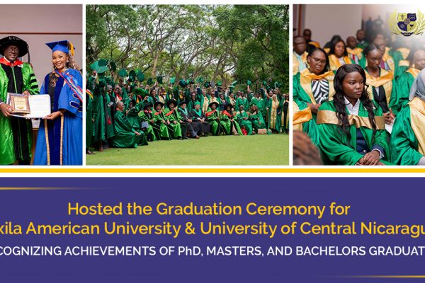 Graduation Ceremony 2023: Texila American University and University of Central Nicaragua Joint Celebrating Academic Excellence in Lusaka