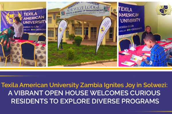 Texila American University Zambia Lights Up Solwezi with a Vibrant Open House Celebration