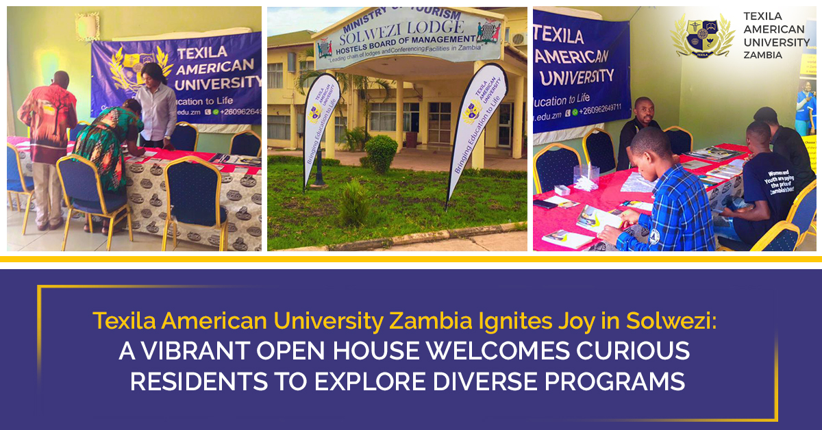 Texila American University Zambia Lights Up Solwezi with a Vibrant Open House Celebration