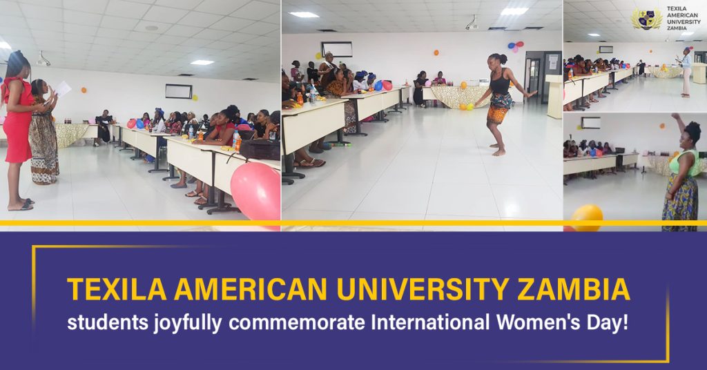 Texila American University Zambia- Women's Day