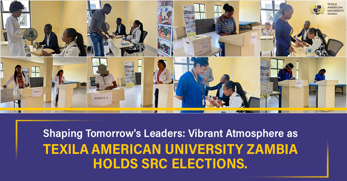 texila american university zambia-Src election