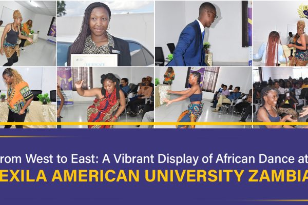 African Dance at Texila American University Zambia