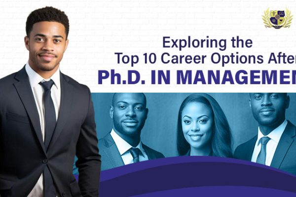 Career options after PhD in Management