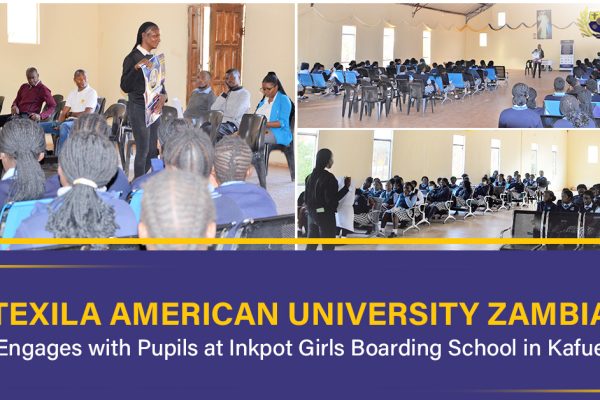 Texila American University Zambia Engages Pupils at Inkpot