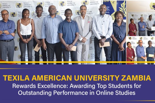 Texila American University Zambia Rewards Excellence Awarding Top Students for Outstanding Performance in Online Studies