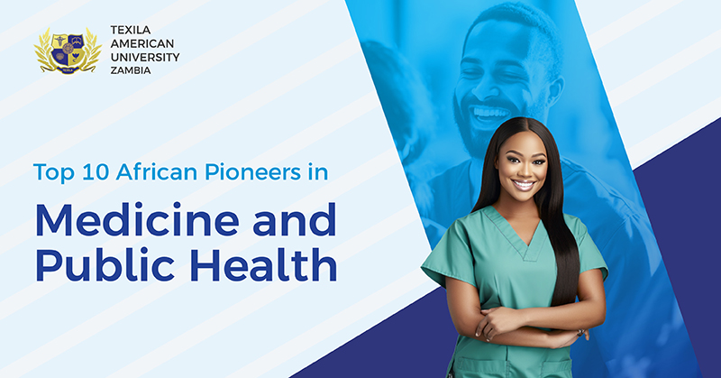 Black african pioneers in medicine and public health