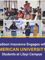 Madison Insurance Engages with Texila American University Zambia Students at Lilayi Campus