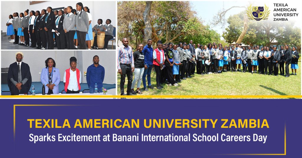 Texila American University Zambia Sparks Excitement at Binani International School Careers Day