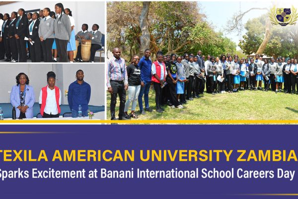 Texila American University Zambia Sparks Excitement at Binani International School Careers Day