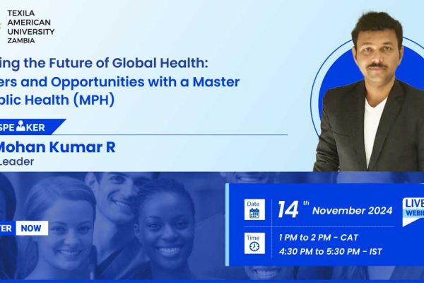 Shaping the Future of Global Health with a Master of Public Health (MPH)