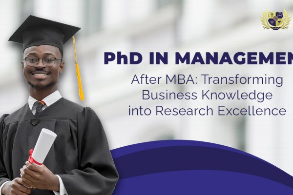 phd in management after mba